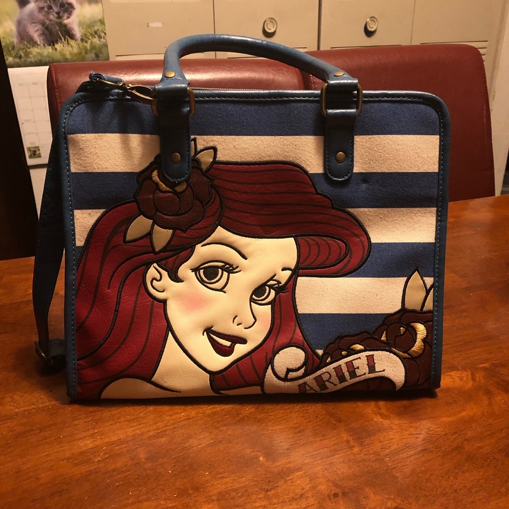 Lougefly Ariel tattoo handbag
